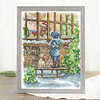 Christmas-14CT Stamped Cross Stitch 26*33cm/10.24*12.99in tapestrymarket