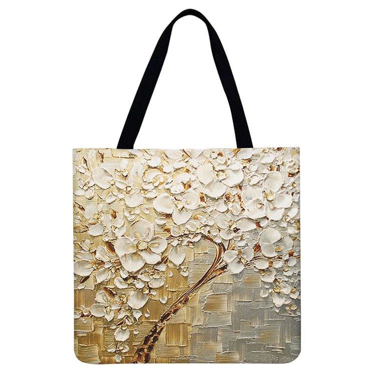 【Limited Stock Sale】Oil painting linen tote bag