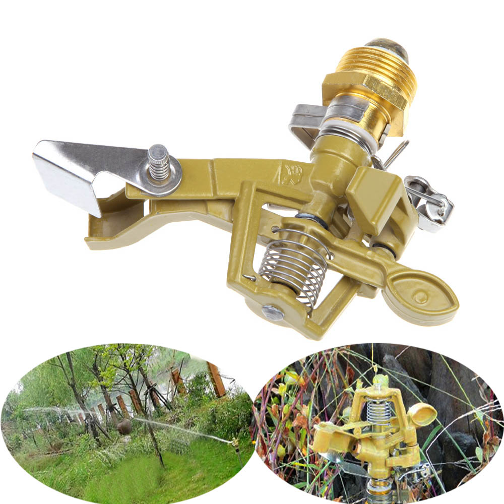 

Zinc Alloy Impact Sprinkler Garden Lawn Watering Irrigation Spray Head, 501 Original