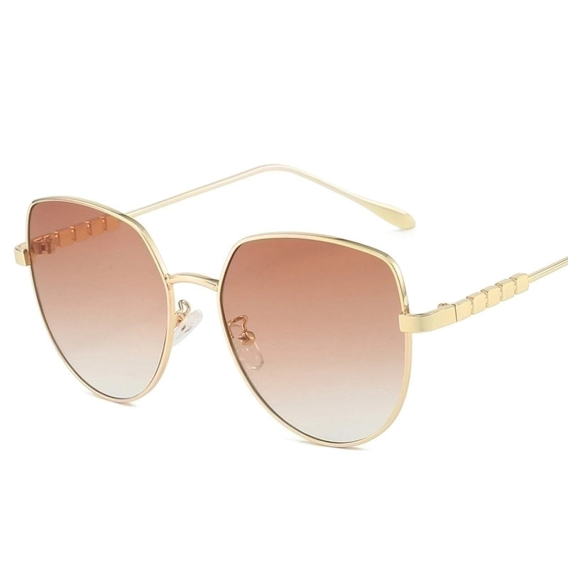 Streetwear Gradient Color Ac Cat Eye Full Frame Women’s Sunglasses