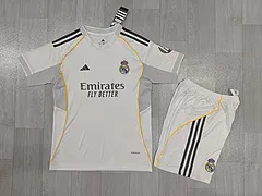 2025-26 Real Madrid Home Shirt - Kids Size