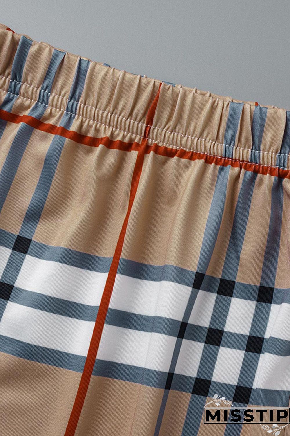 Black White Casual Street Print Tassel Patchwork O Neck Plus Size Two Pieces