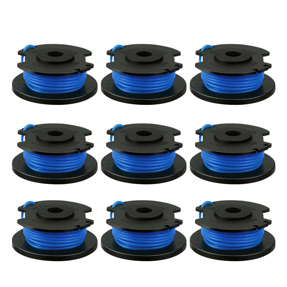 

9pcs Grass Spool Trimmer Heads Grass Mower Head for Ryobi One+AC14RL3A OEM, 501 Original