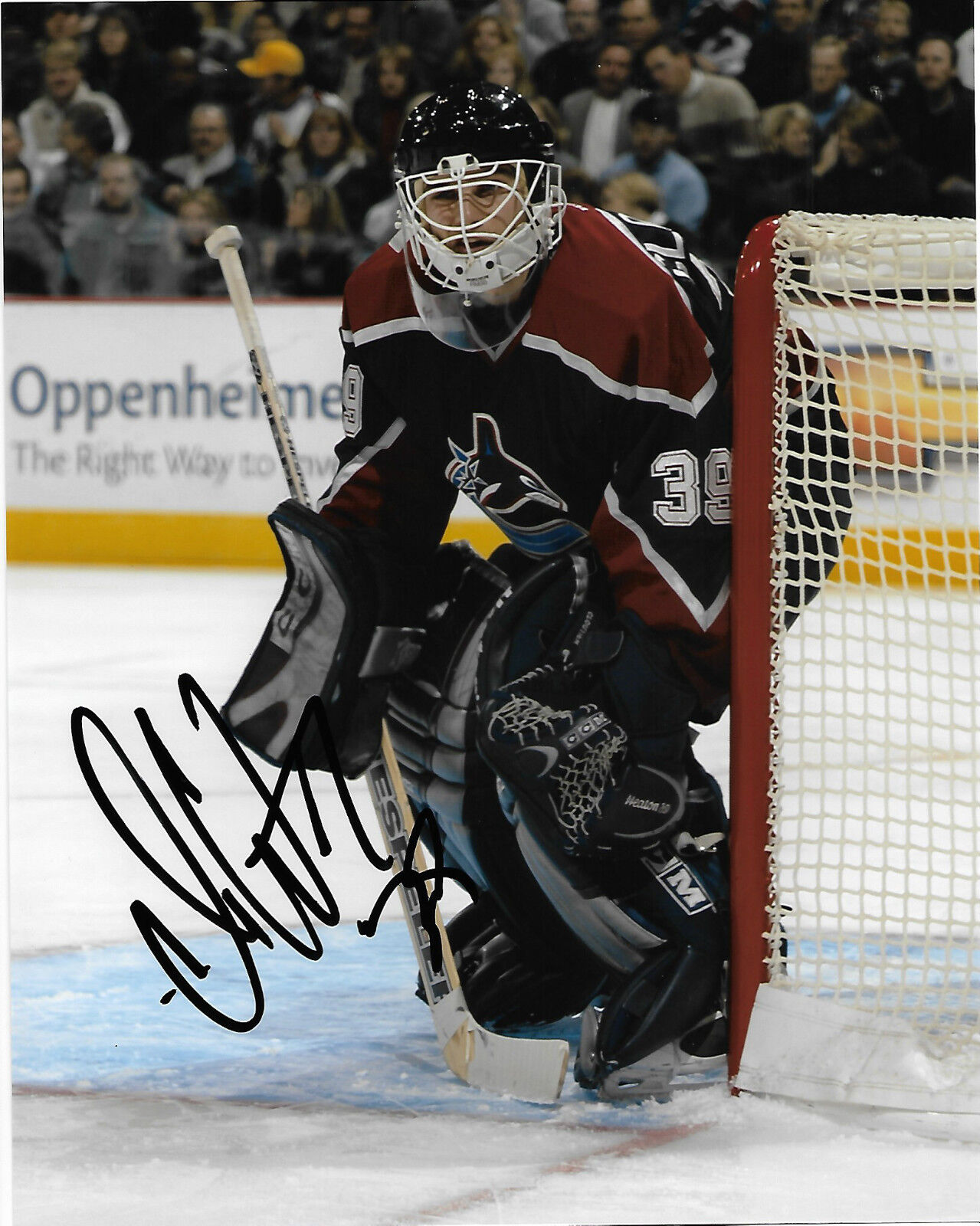 Vancouver Canucks Dan Cloutier Autographed Signed 8x10 NHL Photo Poster painting COA B