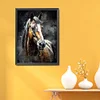 Watercolor Horse-11CT Stamped Cross Stitch 40*53cm