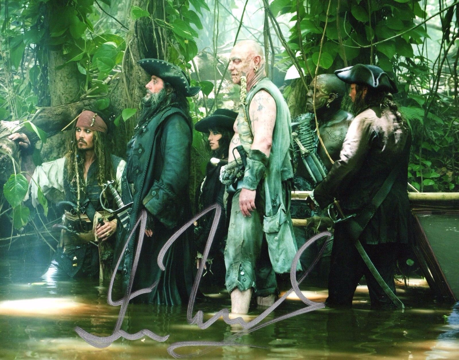 GFA Pirates of the Caribbean * IAN McSHANE * Signed 8x10 Photo Poster painting AD1 COA