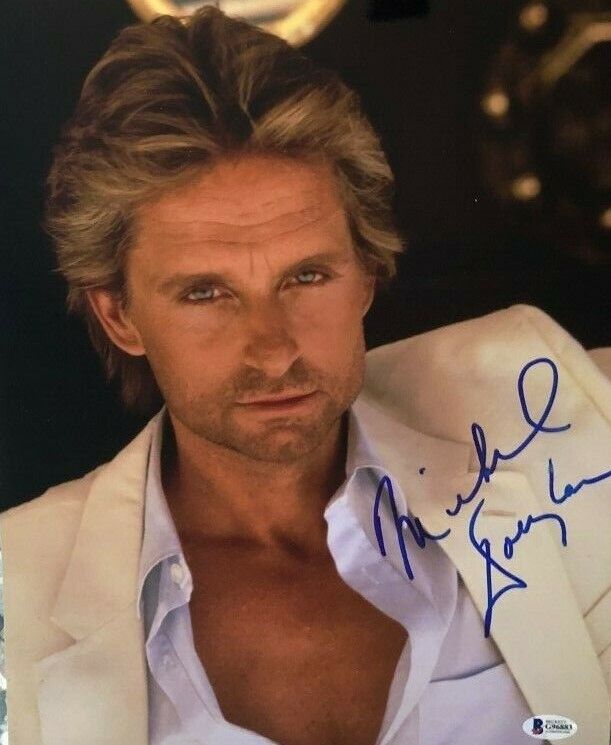 Michael Douglas signed autographed 11x14 Photo Poster painting Jewel of the Nile Wall Street COA