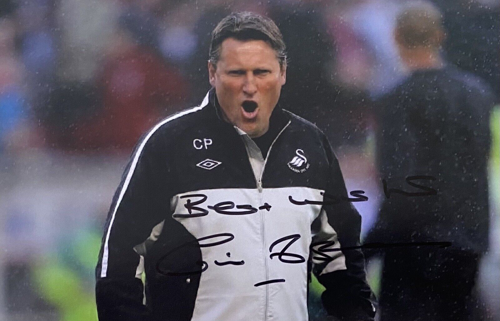 Colin Pascoe Genuine Hand Signed Swansea City 6X4 Photo Poster painting 2