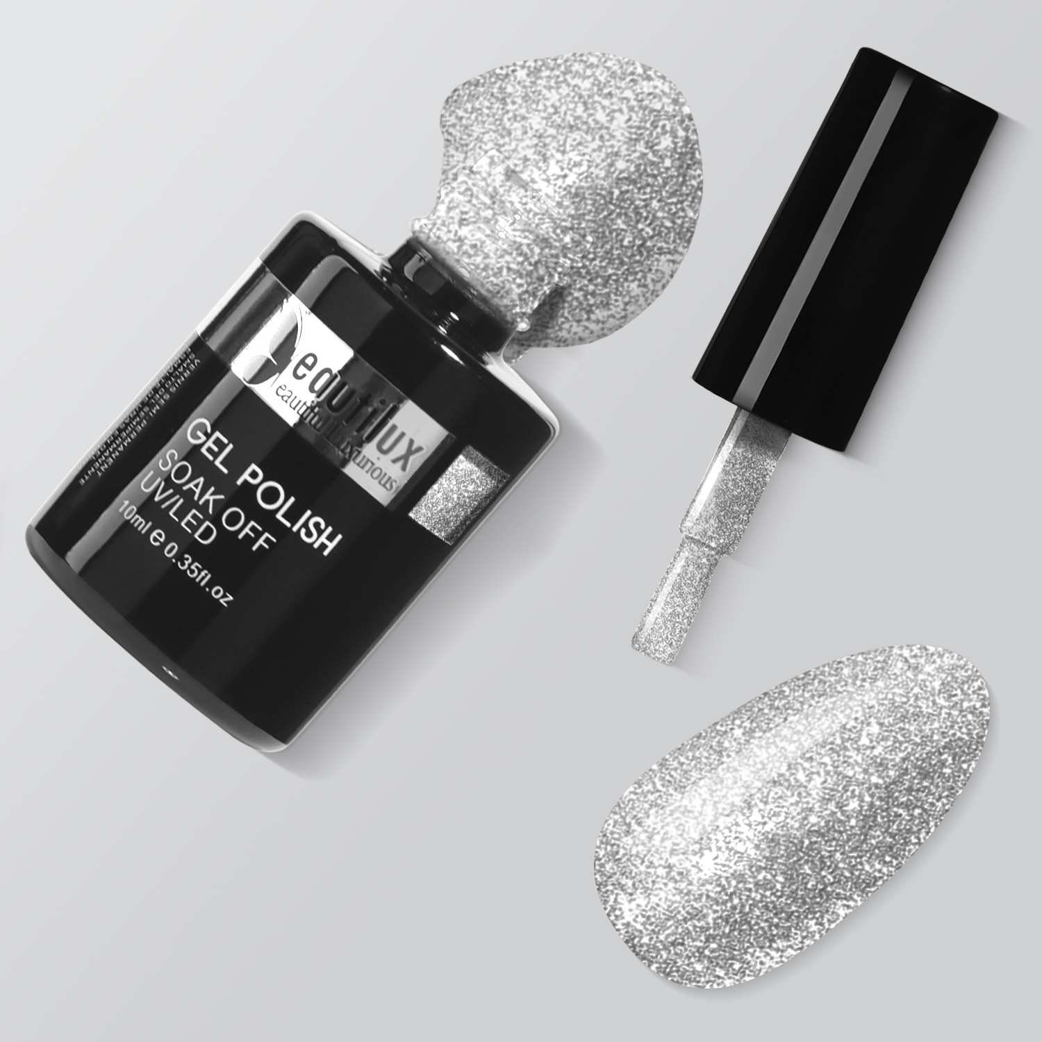 HEMA& TPO Free Nail Gel Polish Color 10ml Winter Collection-Platine