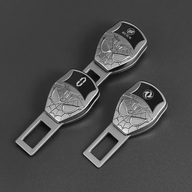 Car zinc alloy electroplated seat belt extension buckle