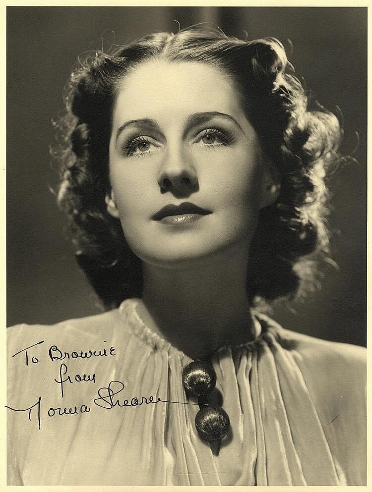 NORMA SHEARER Signed Photo Poster paintinggraph - Film Actress - preprint