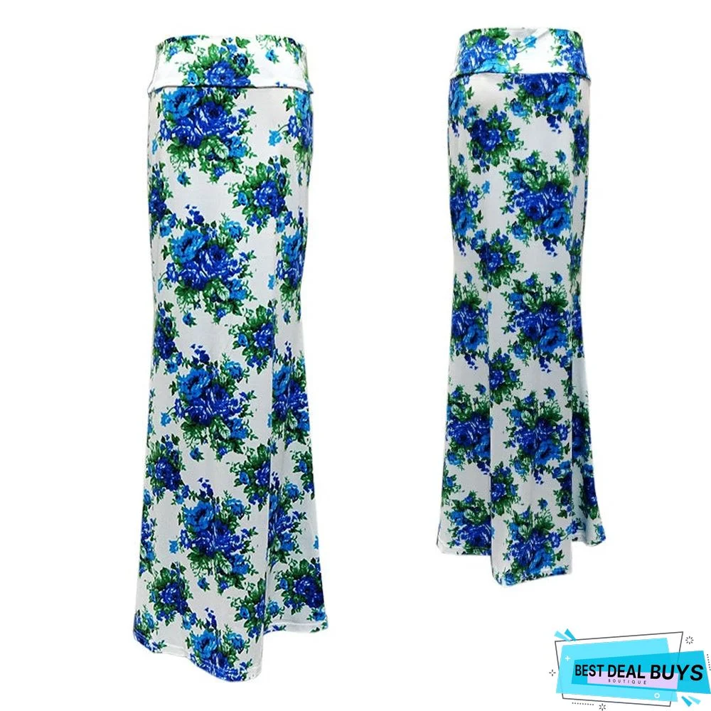 Half Skirt Women's New High Waist Elastic Bag Hip Skirt