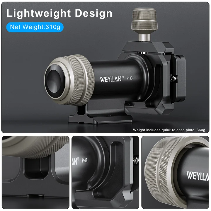WEYLLAN - Camera Tripod, Head and Accessories