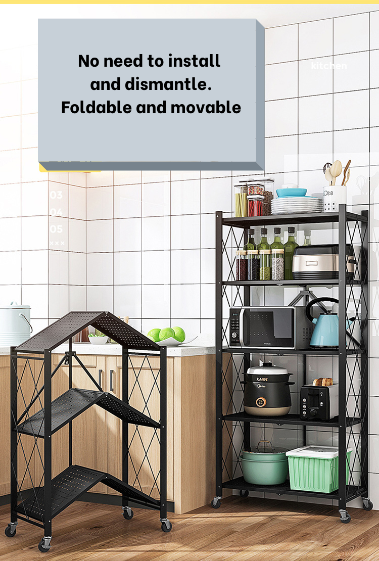 Foldable Storage Rack Organizer | 168DEAL