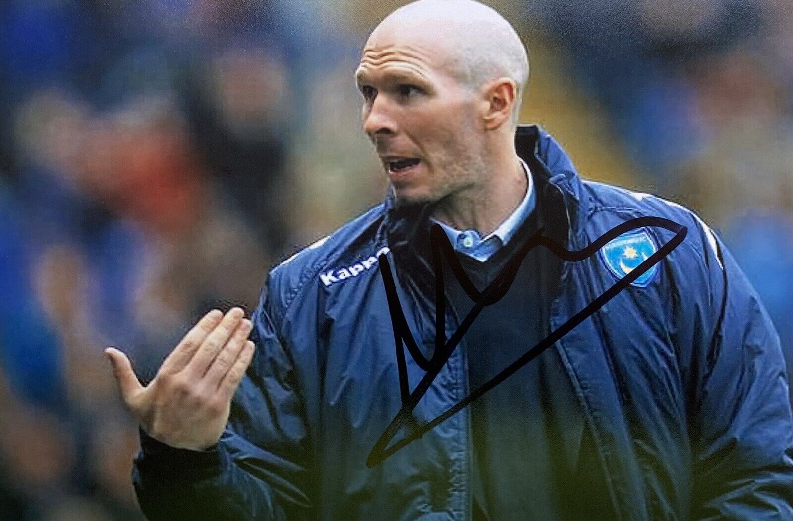 Michael Appleton Genuine Hand Signed Portsmouth 6X4 Photo Poster painting