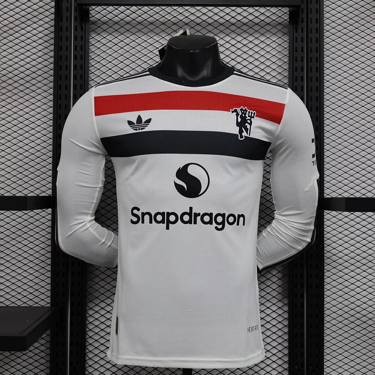 2024/25 Manchester United Second Away Long Sleeve - Player Edition