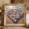 Stone Art Special Shaped 5D DIY Partial Drill Diamond Painting Kits for Adults Beginners Home Decor Diamonds Dots Gem Art 11.81 X11.81inch