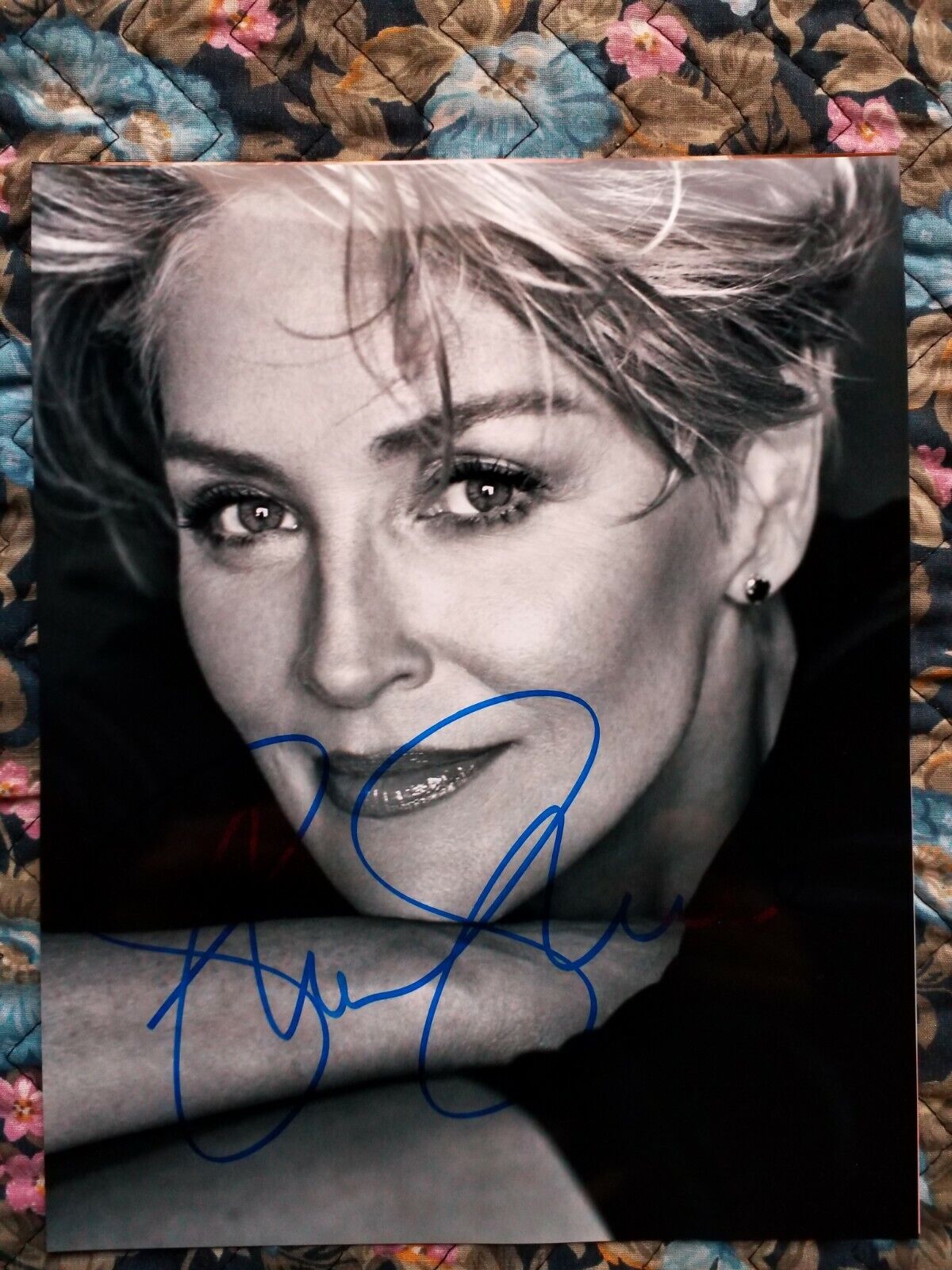 Sharon Stone Authentic Signed 8x10 Photo Poster painting Autographed Picture Hot!