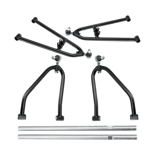 Alloyworks Front Upper+Lower Extended A-Arms +2" Wider Extender for Kawasaki KFX450R KFX 450R
