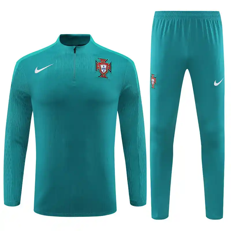 2024 Player Version Portugal Green Track Jacket