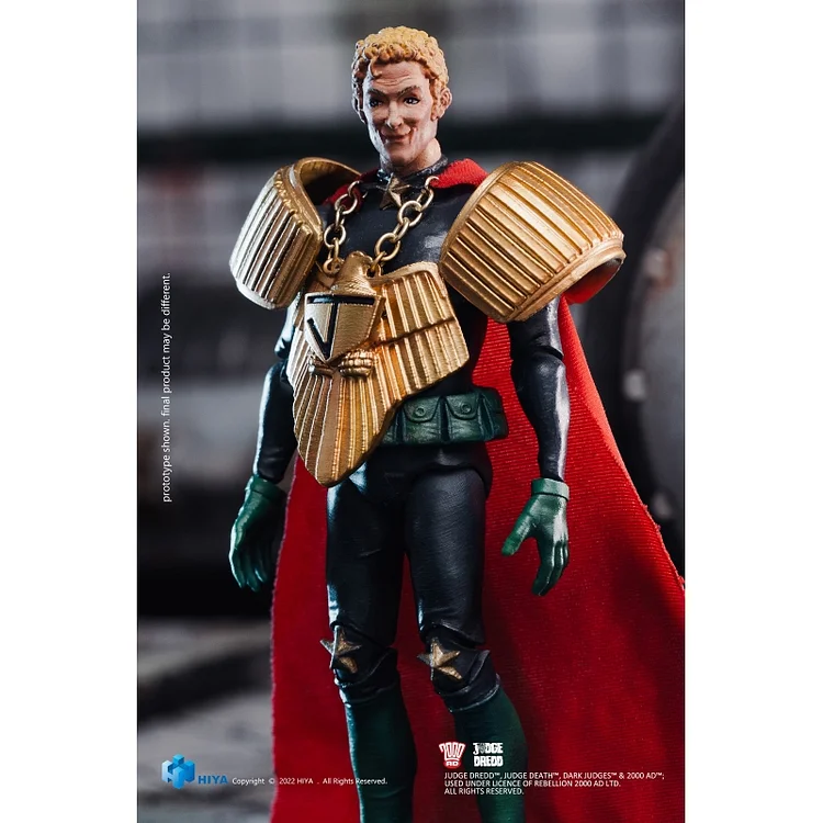 【Pre-order】Hiya exist mini series 1/18 Special police judge Chief justice Carl Movable