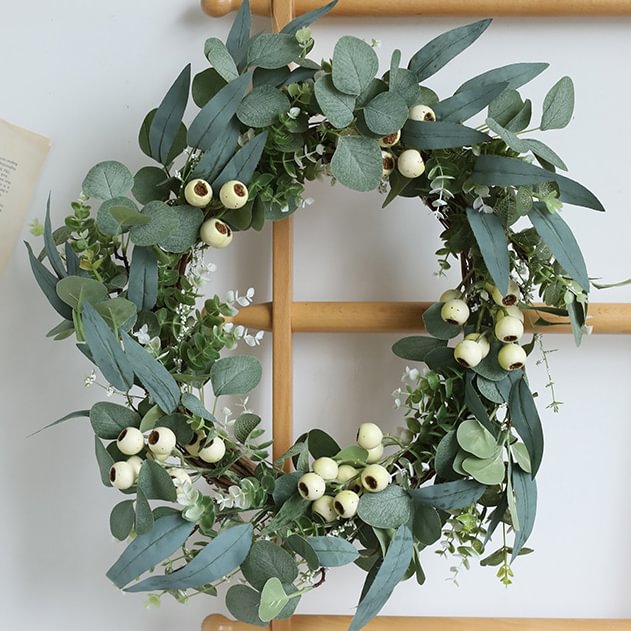 large eucalyptus wreath
