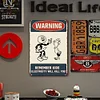 2PCS Warning - Metal Tin Signs Set(8*12Inch/12*16Inch)