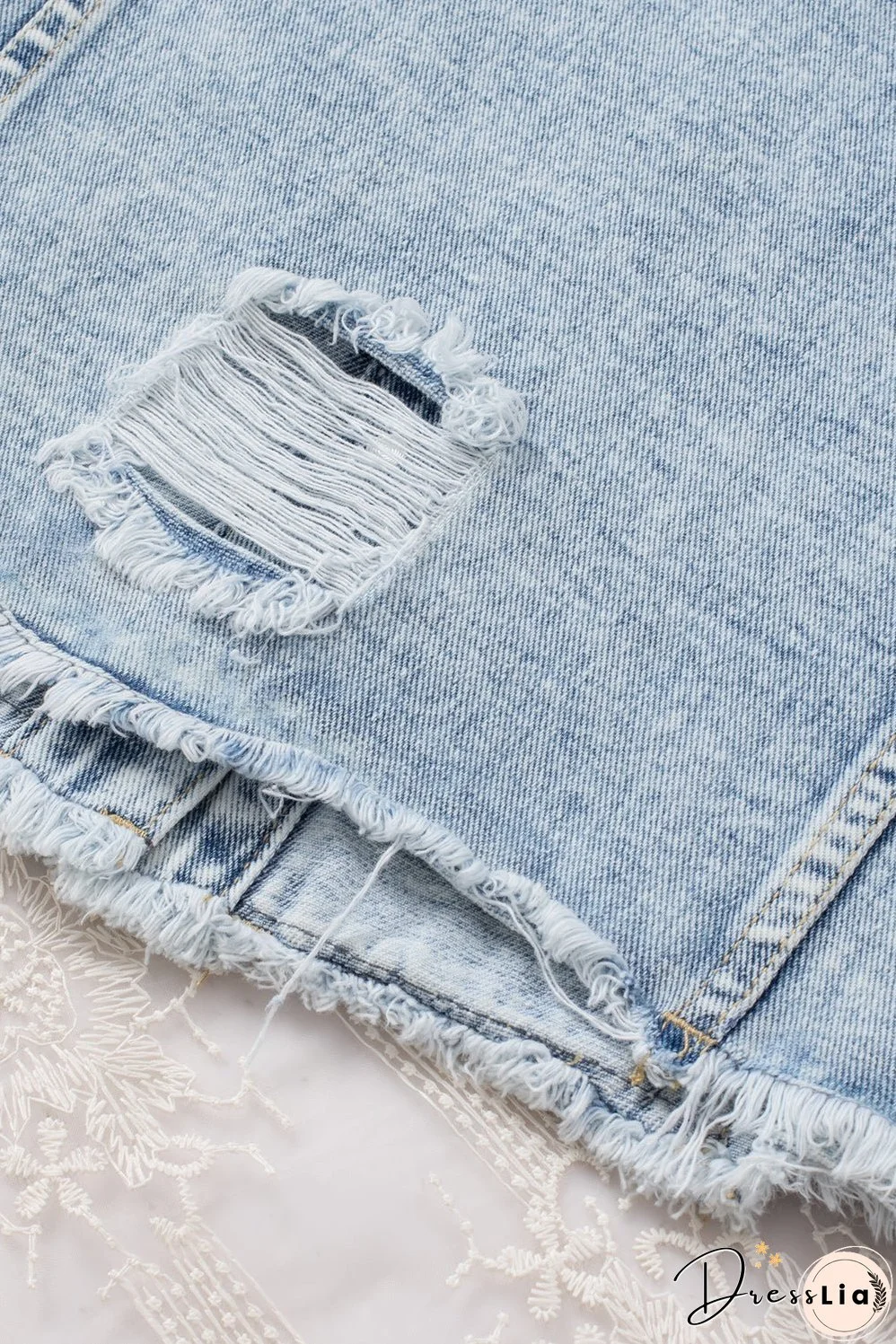 Sky Blue Denim Jacket