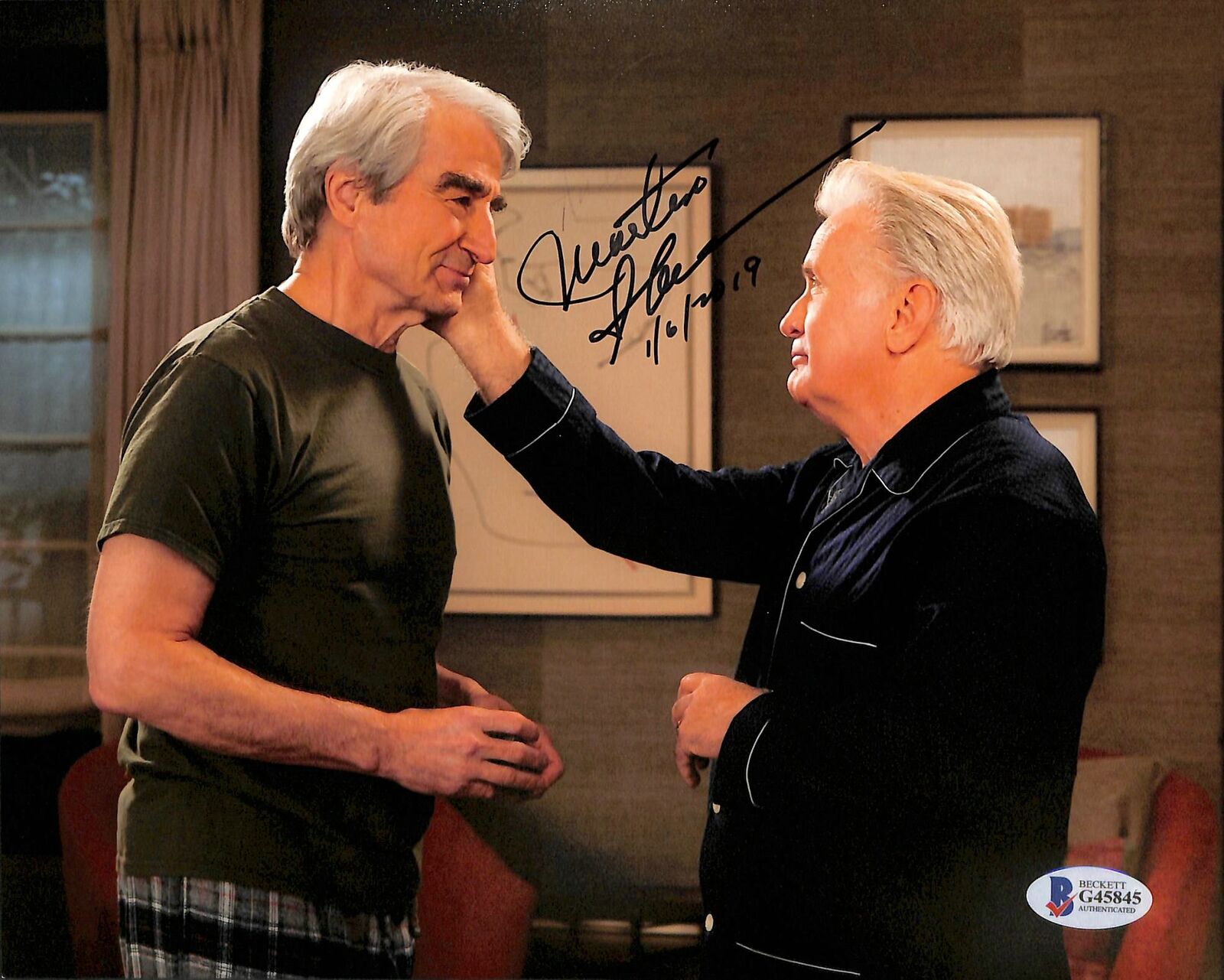 Martin Sheen Grace and Frankie Authentic Signed 8x10 Photo Poster painting BAS #G45845