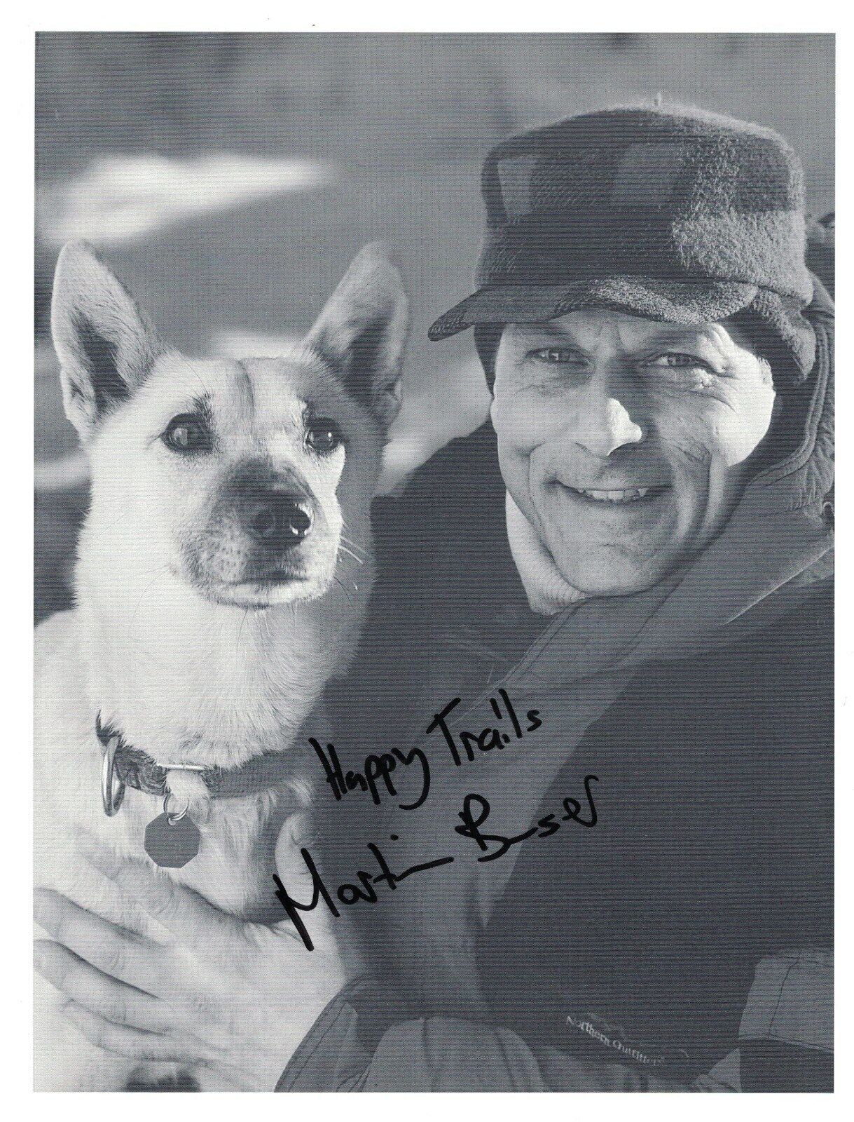 Martin Buser Signed Autographed 8 1/2 x 11 Photo Poster painting Sled Dog Racer