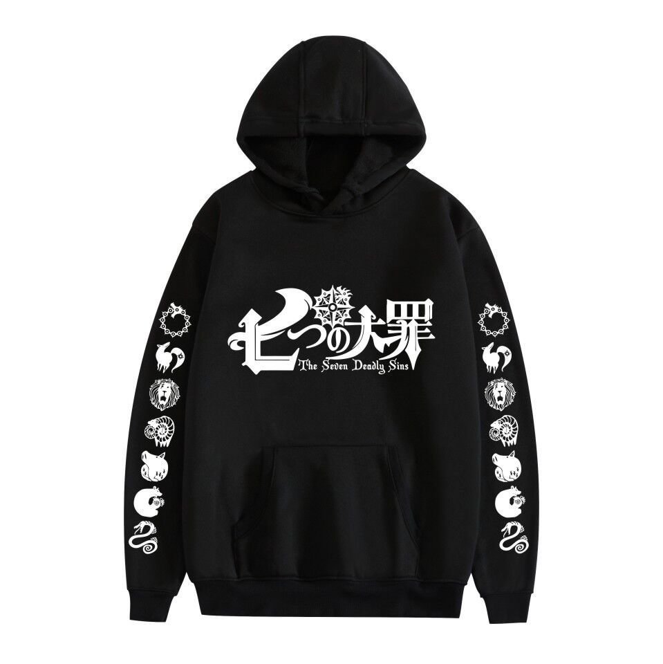 The Seven Deadly Sins Anime Hoodie Pullover weebmemes