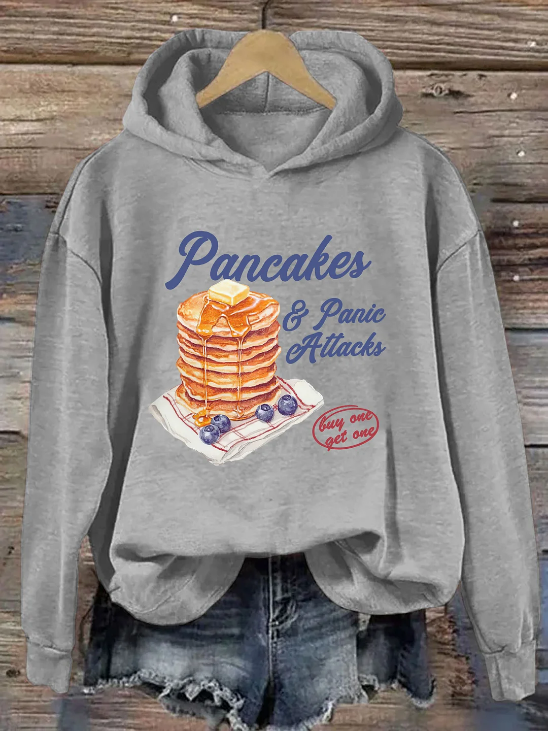 Pancakes And Panic Attacks Hoodie