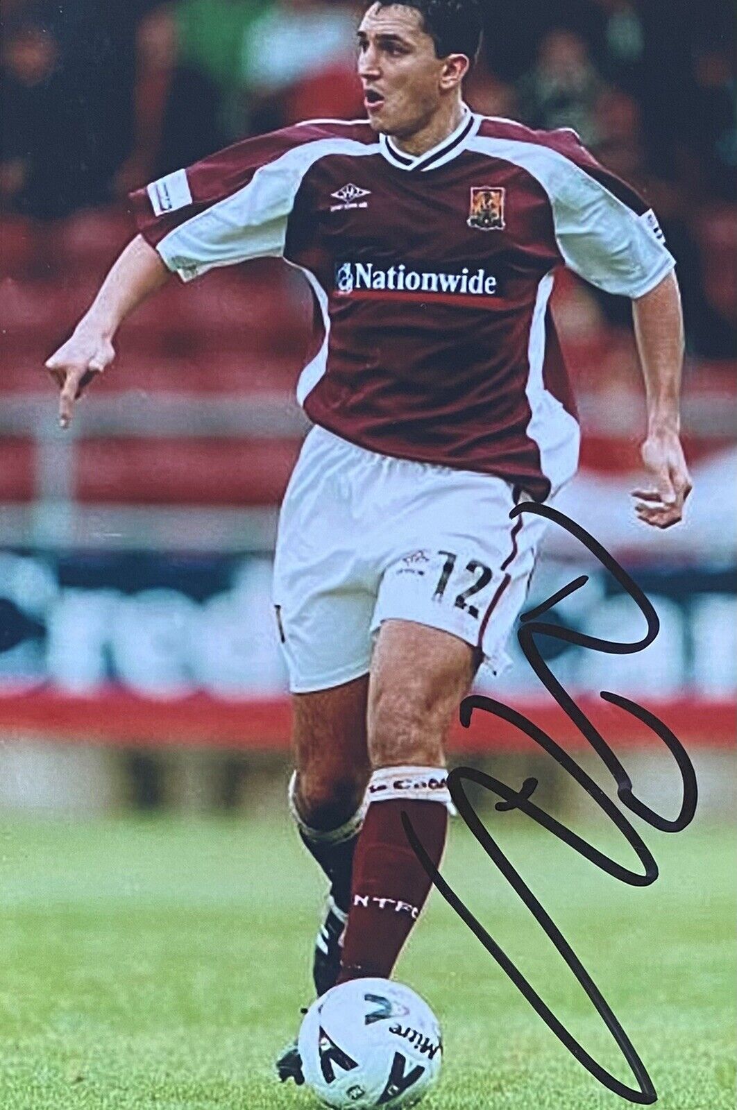 Richard Dryden Genuine Hand Signed Northampton Town 6X4 Photo Poster painting 2