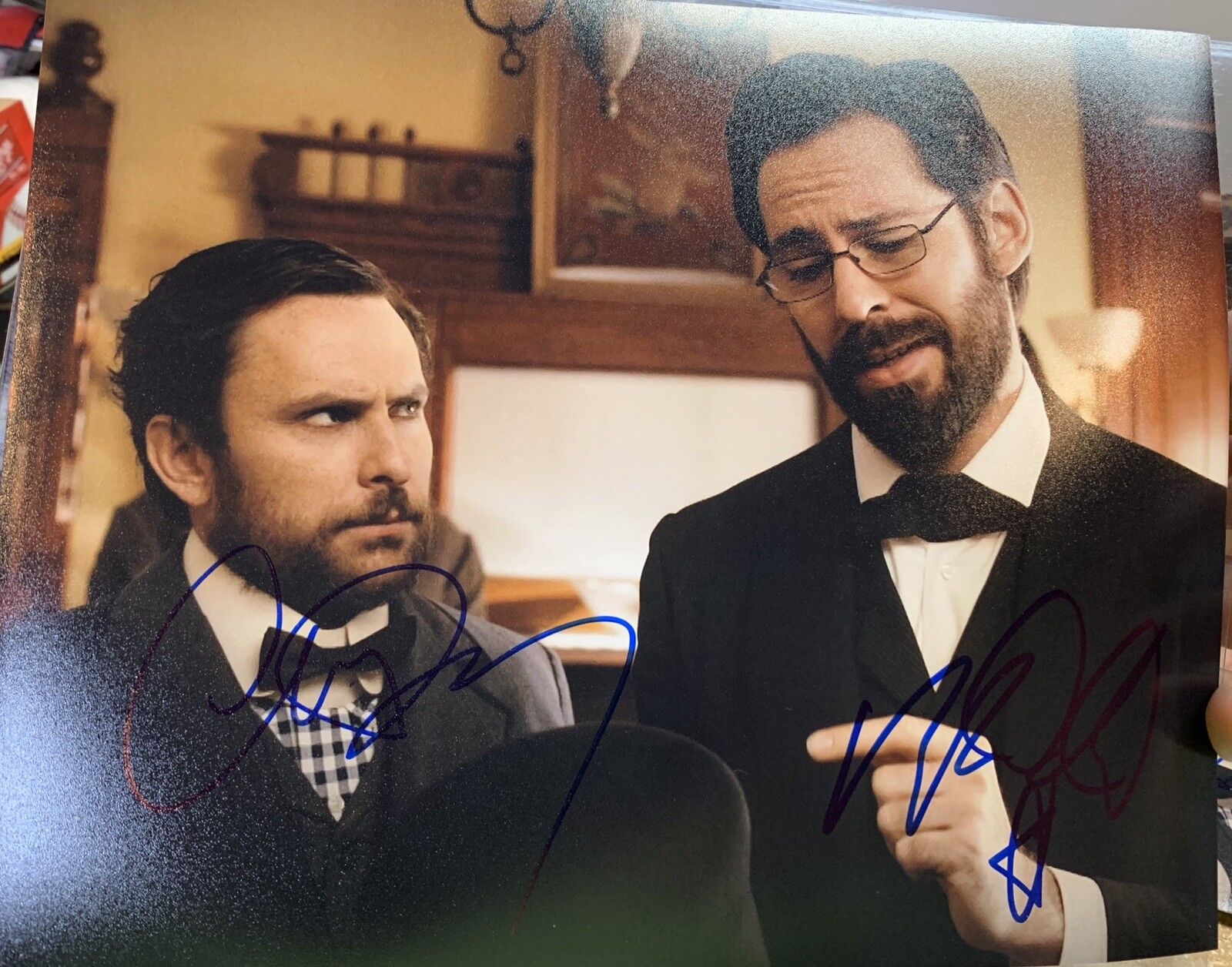 Charlie Day And Martin Starr Signed 8x10 Photo Poster painting COA Autograph Dl3