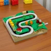 Assembling Building Blocks Hand-Cranked Movable Mini Country Railway Track Toy Gift