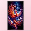Flaming Phenix-11CT Stamped Cross Stitch 40*70cm/15.75*27.56in(Big Size)