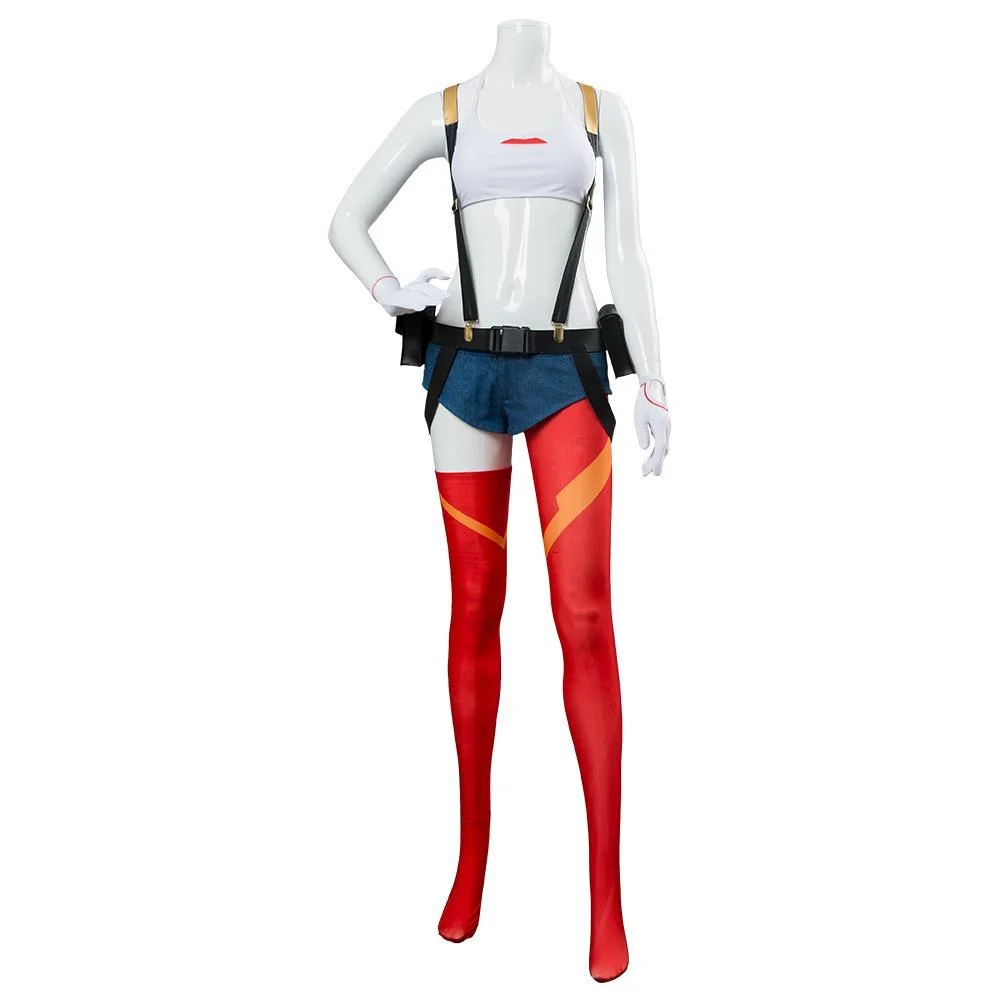 Movie Promare Aina Ardebit Cosplay Costume