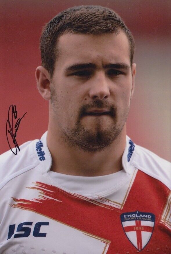 Josh Bowden Hand Signed 12x8 Photo Poster painting - England - Rugby Autograph.