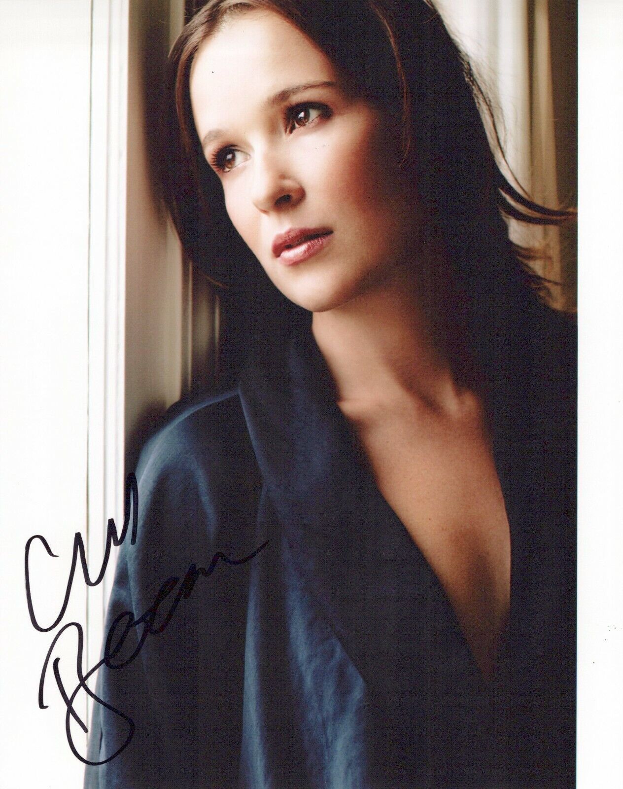 Claire Van Der Boom glamour shot autographed Photo Poster painting signed 8x10 #8