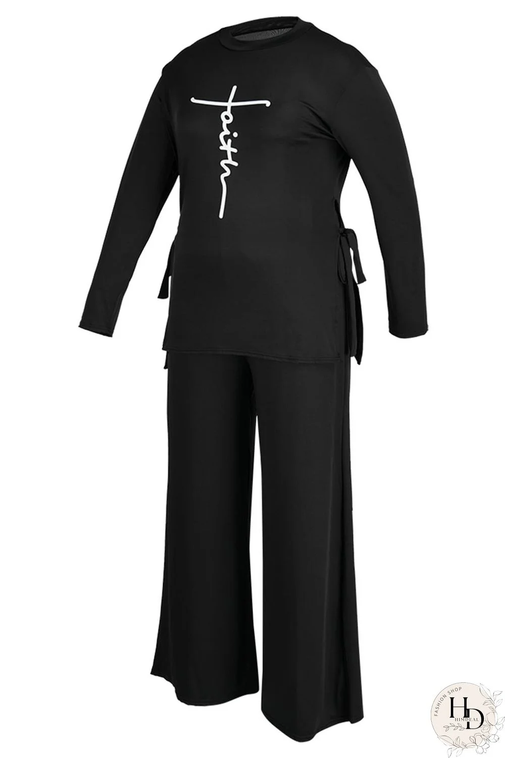 White Casual Print Bandage Patchwork O Neck Plus Size Dresses