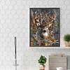 Deer-Full Square Diamond Painting 30*40CM