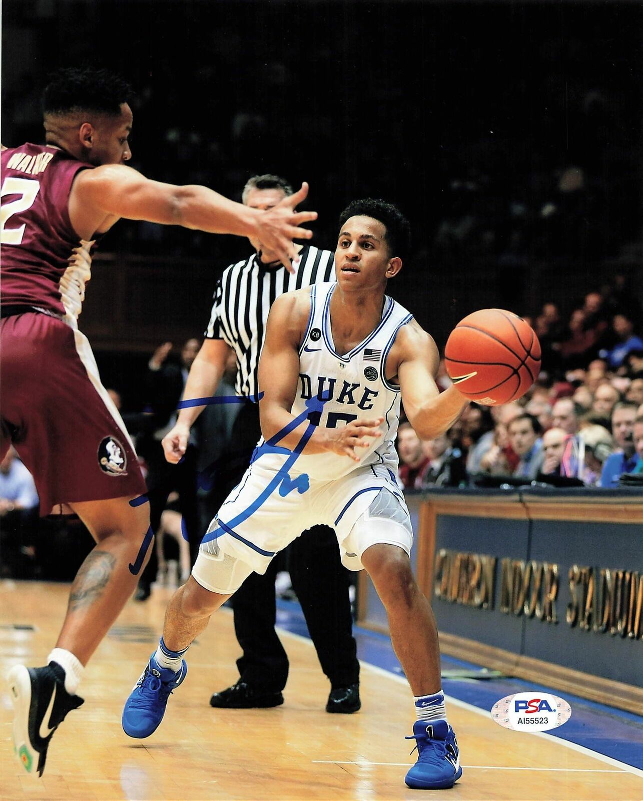 Frank Jackson signed 8x10 Photo Poster painting PSA/DNA Duke Autographed