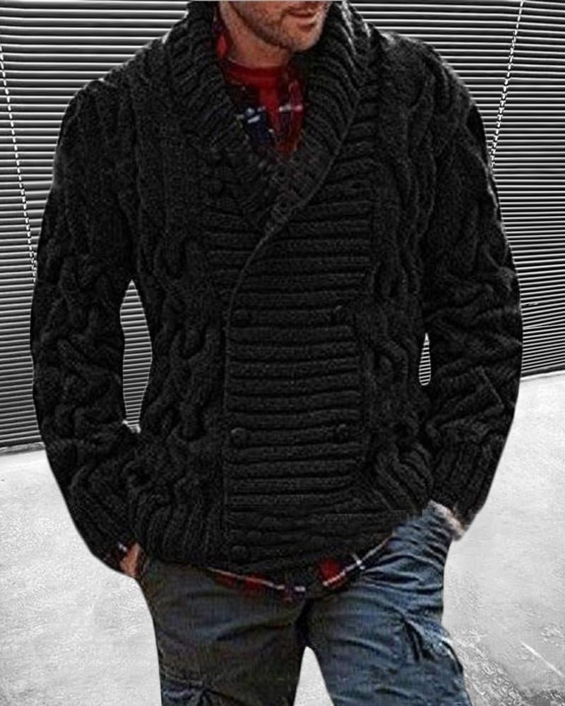 Men's casual warm sweaters-17