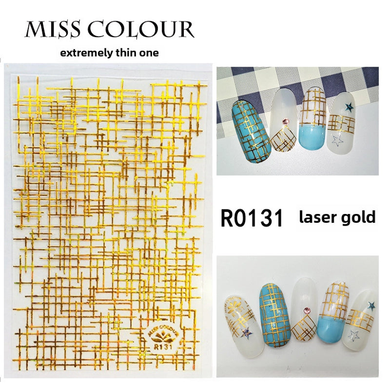 3D Star Moon Nail Stickers Phototherapy Nail Art Supplies Star Moon Nail Art Stickers R207 Nail Art Constellation Metal Jewelry