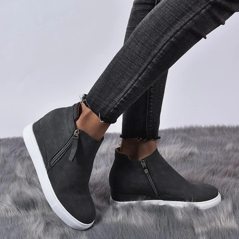 High Quality Women Sneakers New Wedges Breathable Comfortable Vulcanize Shoes Women's Casual Shoes Zapatillas Deportivas Mujer