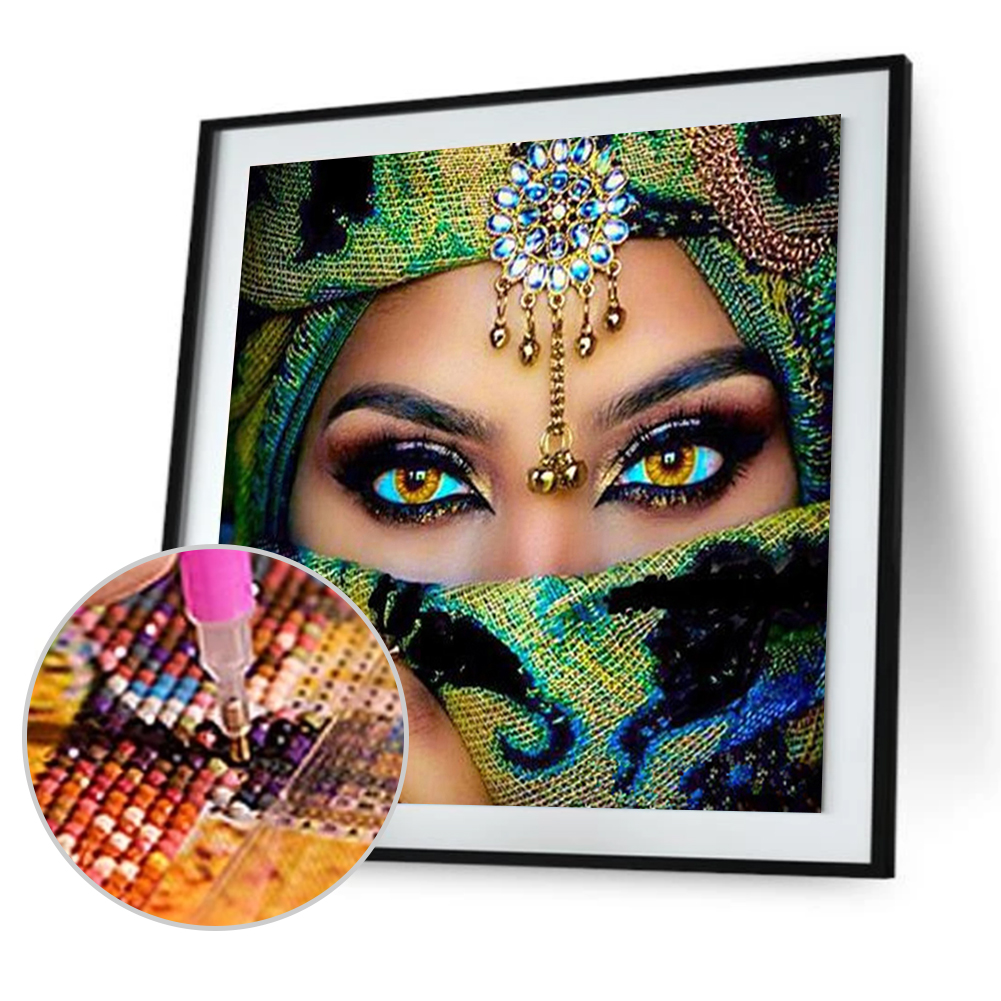 

30*30CM Special Shaped Diamond Painting-Beauty, 501 Original