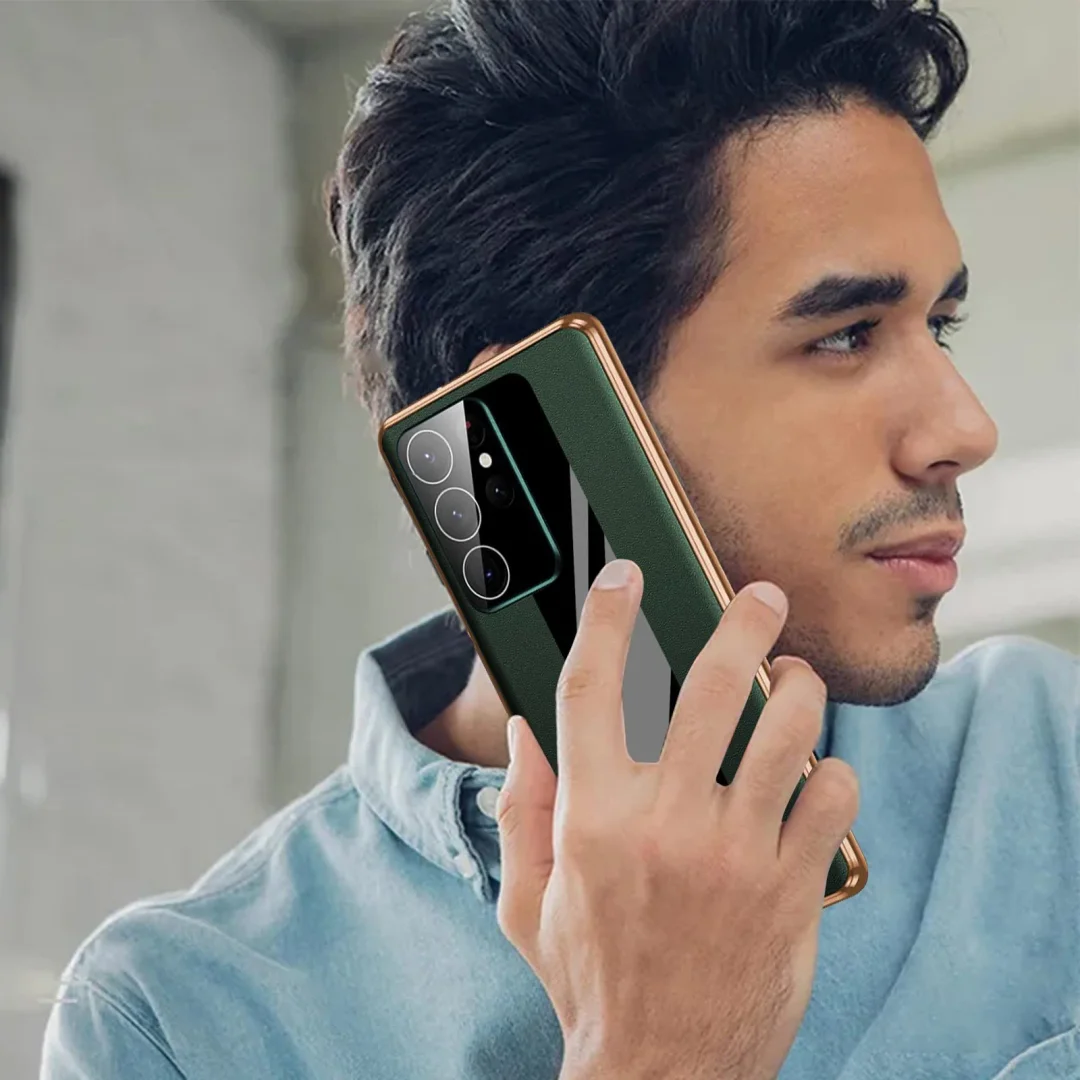 Suitable for Samsung S22/S23 series glass goggles magnetic suction all-inclusive drop-proof mobile phone case