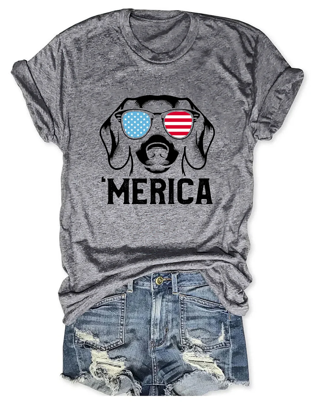 Merica Dachshund T-shirt