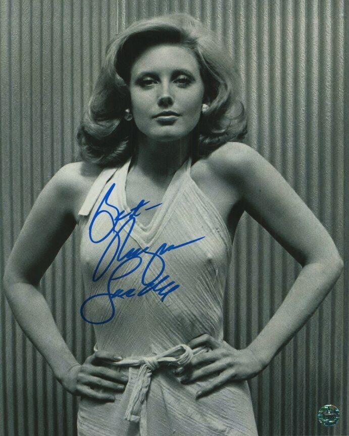 MORGAN FAIRCHILD Autographed Original 8x10 Photo Poster painting LOA TTM