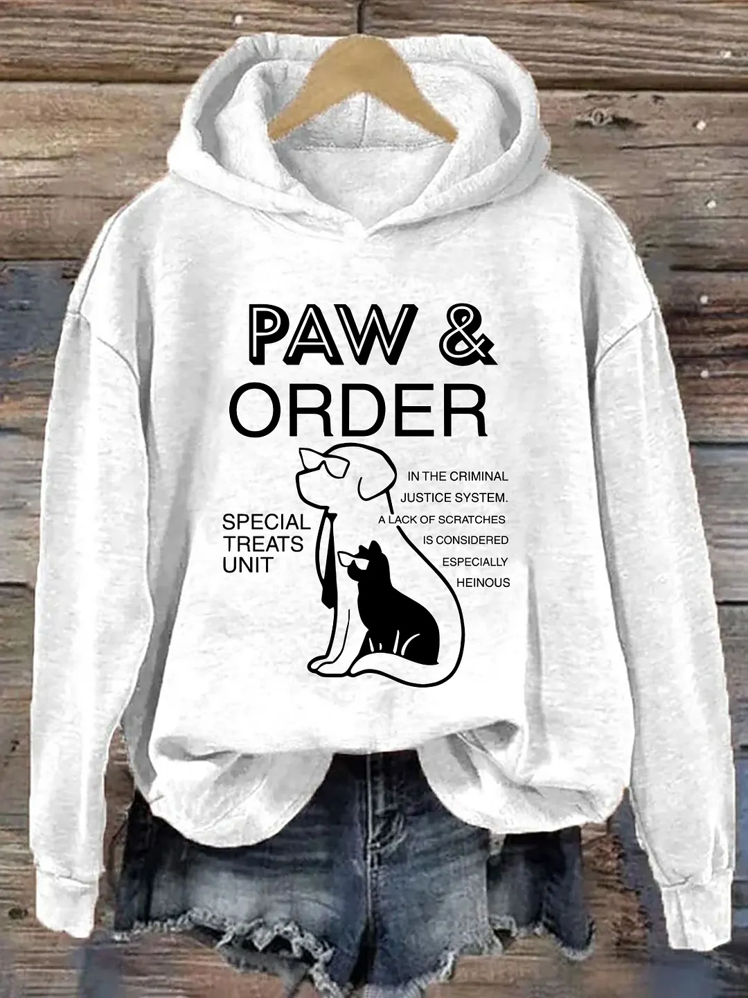 Paw And Order Hoodie